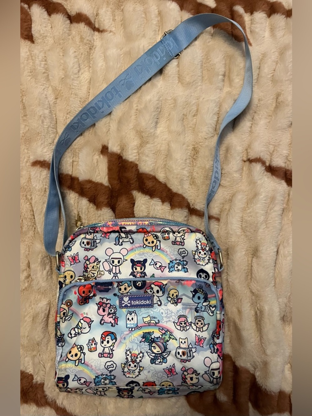 TOKIDOKI Unicorn Messenger Crossbody Purse Bag